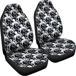 Black And White Octopus Pattern Print Universal Fit Car Seat Covers