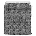 Black And White Octopus Tentacles Print Duvet Cover Bedding Set