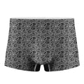 Black And White Octopus Tentacles Print Men's Boxer Briefs