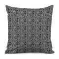 Black And White Octopus Tentacles Print Pillow Cover