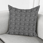 Black And White Octopus Tentacles Print Pillow Cover