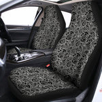 Black And White Octopus Tentacles Print Universal Fit Car Seat Covers