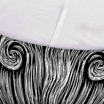 Black And White Odin With Wolfs Print Sofa Cover