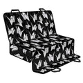 Black And White Origami Pattern Print Pet Car Back Seat Cover