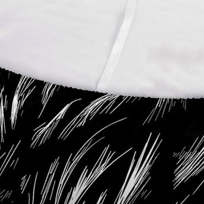 Black And White Owl Print Sofa Cover
