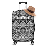 Black And White Pendleton Navajo Print Luggage Cover