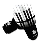 Black And White Piano Keyboard Print Boxing Gloves
