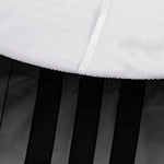 Black And White Piano Keyboard Print Sofa Cover