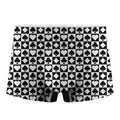 Black And White Playing Card Suits Print Men's Boxer Briefs