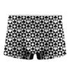 Black And White Playing Card Suits Print Men's Boxer Briefs