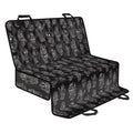 Black And White Robot Pattern Print Pet Car Back Seat Cover