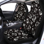 Black And White Rocket Pattern Print Universal Fit Car Seat Covers