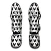 Black And White Rooster Pattern Print Muay Thai Shin Guard