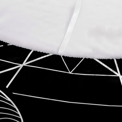 Black And White Scorpio Sign Print Sofa Cover