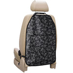 Black And White Sea Turtle Pattern Print Car Seat Organizers