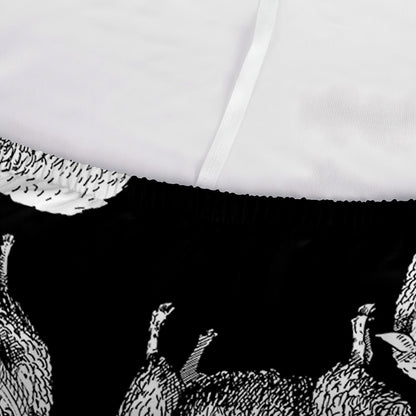 Black And White Sheep Pattern Print Sofa Cover