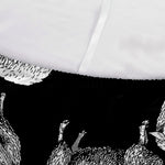 Black And White Sheep Pattern Print Sofa Cover