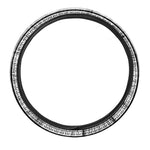 Black And White Spartan Warrior Print Car Steering Wheel Cover