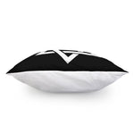 Black And White Star of David Print Pillow Cover