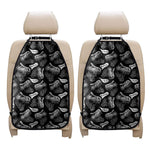 Black And White T-Rex Dinosaur Print Car Seat Organizers