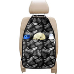 Black And White T-Rex Dinosaur Print Car Seat Organizers