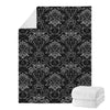 Black And White Tattoo Print Blanket