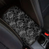 Black And White Tattoo Print Car Center Console Cover