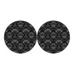 Black And White Tattoo Print Car Coasters