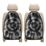 Black And White Tie Dye Print Car Seat Organizers
