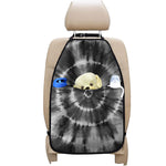 Black And White Tie Dye Print Car Seat Organizers