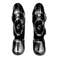 Black And White Tie Dye Print Muay Thai Shin Guards