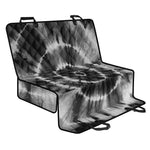 Black And White Tie Dye Print Pet Car Back Seat Cover