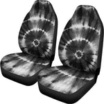 Black And White Tie Dye Print Universal Fit Car Seat Covers