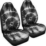 Black And White Tie Dye Print Universal Fit Car Seat Covers