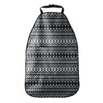 Black And White Tribal Geometric Print Car Seat Organizers