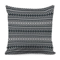 Black And White Tribal Geometric Print Pillow Cover