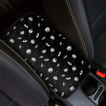 Black And White UFO Pattern Print Car Center Console Cover