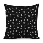 Black And White UFO Pattern Print Pillow Cover