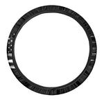 Black And White USA Flag Print Car Steering Wheel Cover