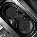 Black And White Video Game Pattern Print Car Coasters