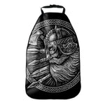 Black And White Viking God Odin Print Car Seat Organizers