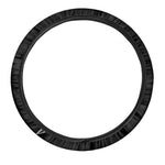 Black And White Viking God Odin Print Car Steering Wheel Cover