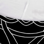 Black And White Viking Yggdrasil Print Sofa Cover