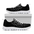 Black And White Virgo Sign Print White Running Shoes