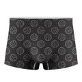 Black And White Volleyball Pattern Print Men's Boxer Briefs