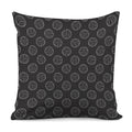 Black And White Volleyball Pattern Print Pillow Cover
