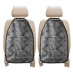 Black And White Western Flower Print Car Seat Organizers