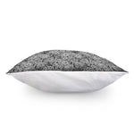 Black And White Western Flower Print Pillow Cover