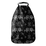 Black And White Wicca Gothic Print Car Seat Organizers
