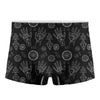 Black And White Wiccan Palmistry Print Men's Boxer Briefs